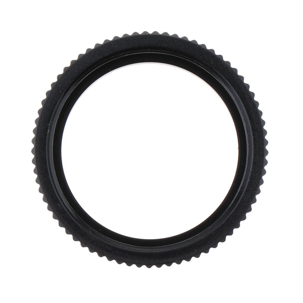 Lens Adapter Ring - วงแหวนอะแดปเตอร์เลนส์แบบ C-Mount สีดำ สำหรับเลนส์กล้องวงจรปิด ใช้ในการตั้งค่าถ่ายภาพมาโคร