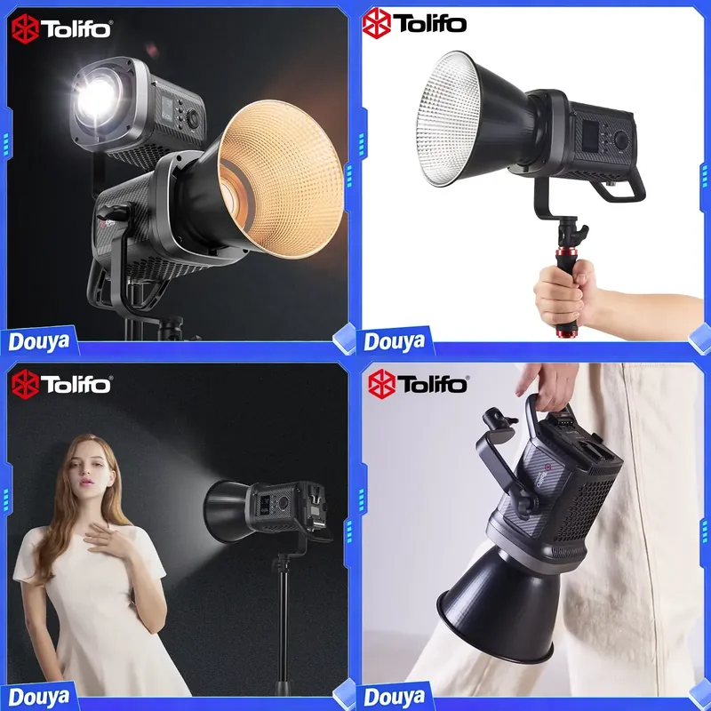 Photography Videos Free - Tolifo SK-200DB ไฟวิดีโอ LED COB 200W
