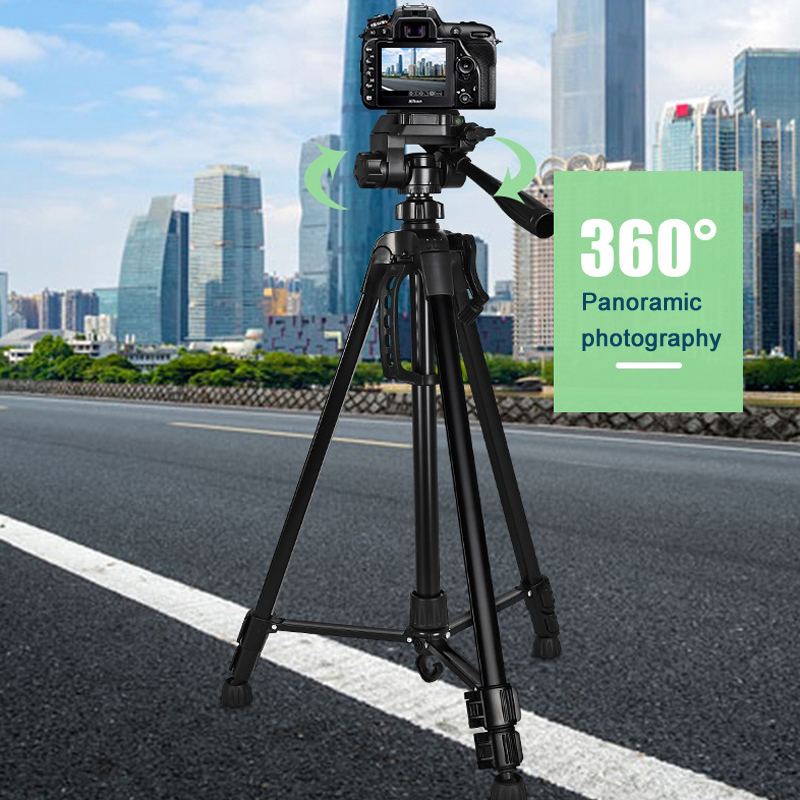 Photography Basics - ขาตั้งกล้องอเนกประสงค์ขนาด 55 นิ้ว สำหรับโทรศัพท์ กล้องถ่ายรูป กล้องส่องทางไกล