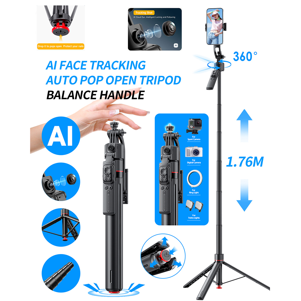 AI ไม้เซลฟี่แบบกระโดดขาตั้งกล้ - Photography Basics บทวิจารณ์และราคา