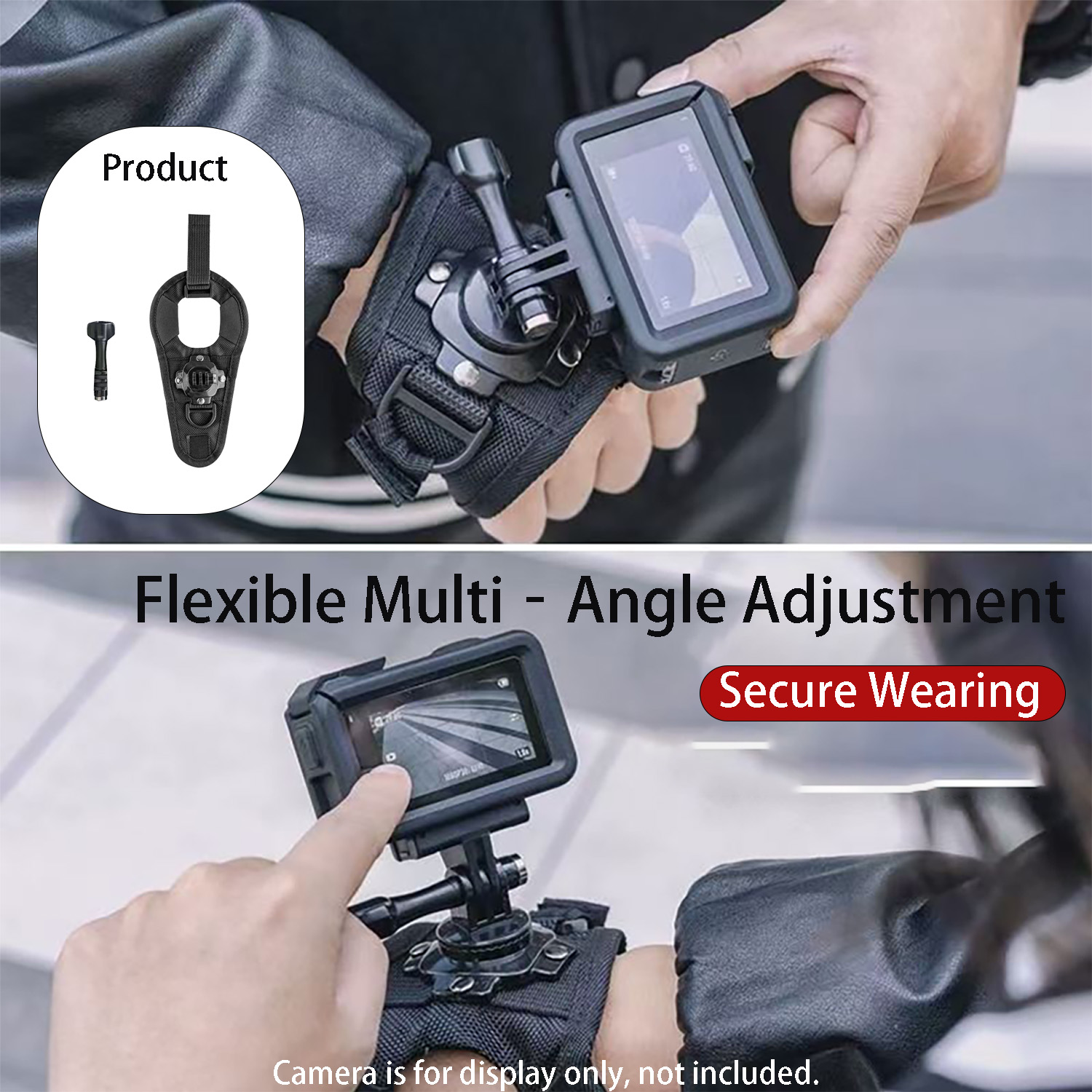 ที่ยึดข้อมือแบบปรับได้สำหรับกล - Camera Wrist Strap บทวิจารณ์และราคา