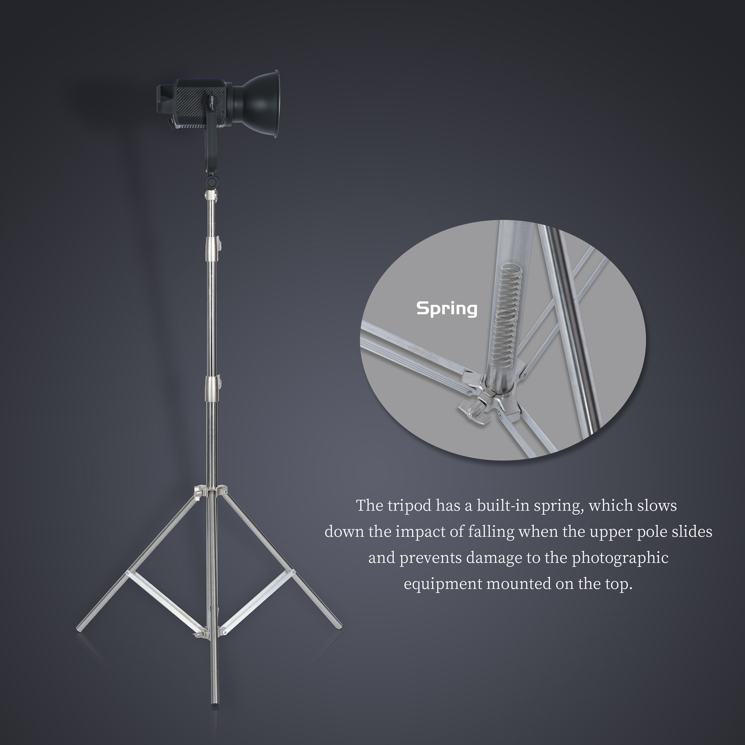 SH 2.8M สแตนเลสสตีลขาตั้ง Heav - Photography Basics บทวิจารณ์และราคา
